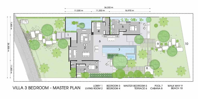 THIẾT KẾ BIỆT THỰ DỰ ÁN OCEANAMI RESORT VŨNG TÀU