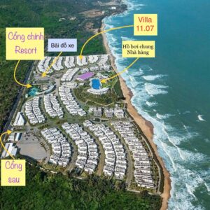 Villa Oceanami 3pn 4bed 4wc mã 1107 gần biển