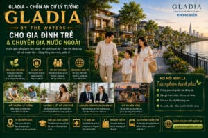 Gladia – Chốn an cư lý tưởng cho gia đình trẻ và chuyên gia nước ngoài