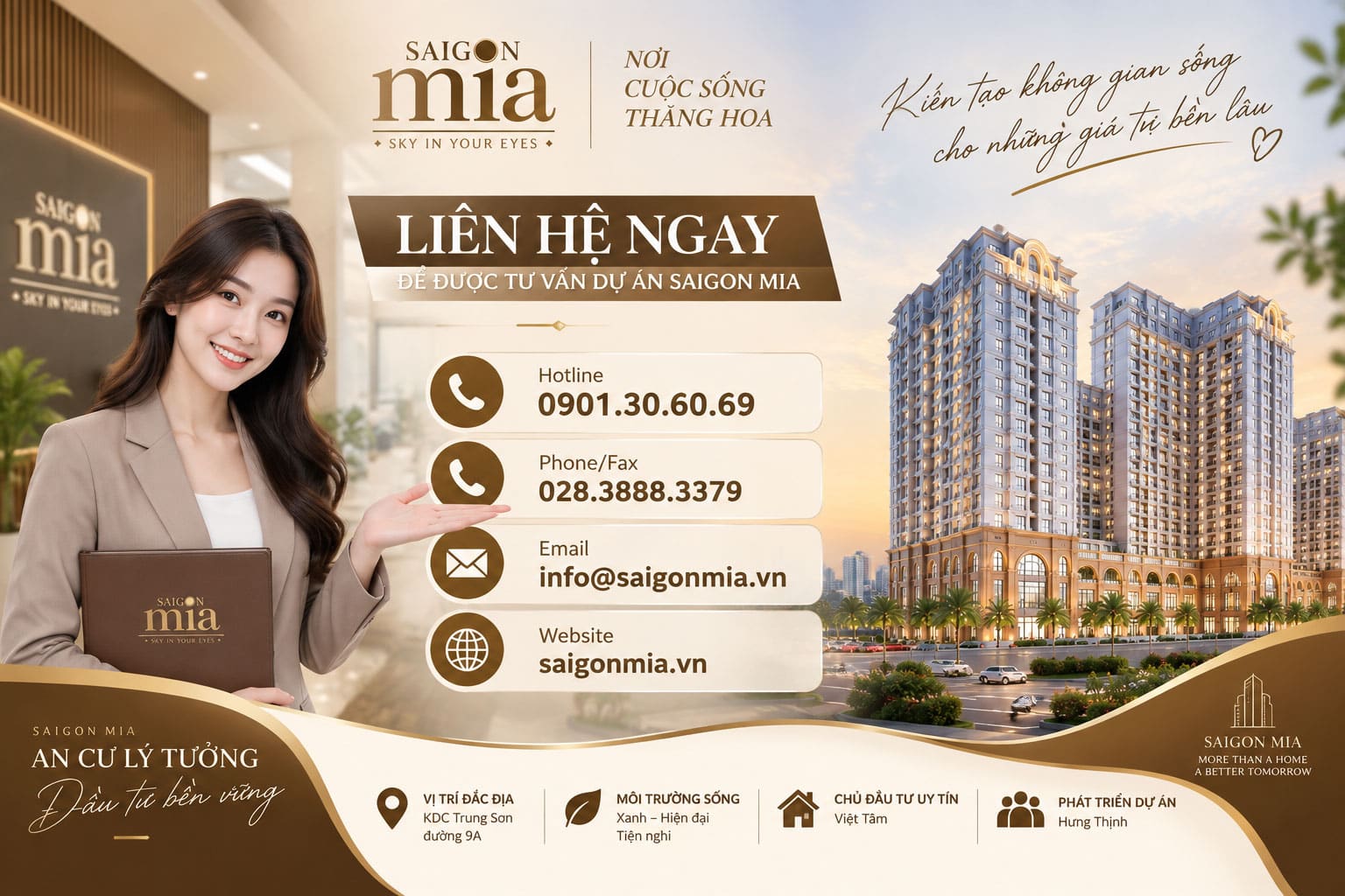 Thông tin liên hệ Saigon Mia