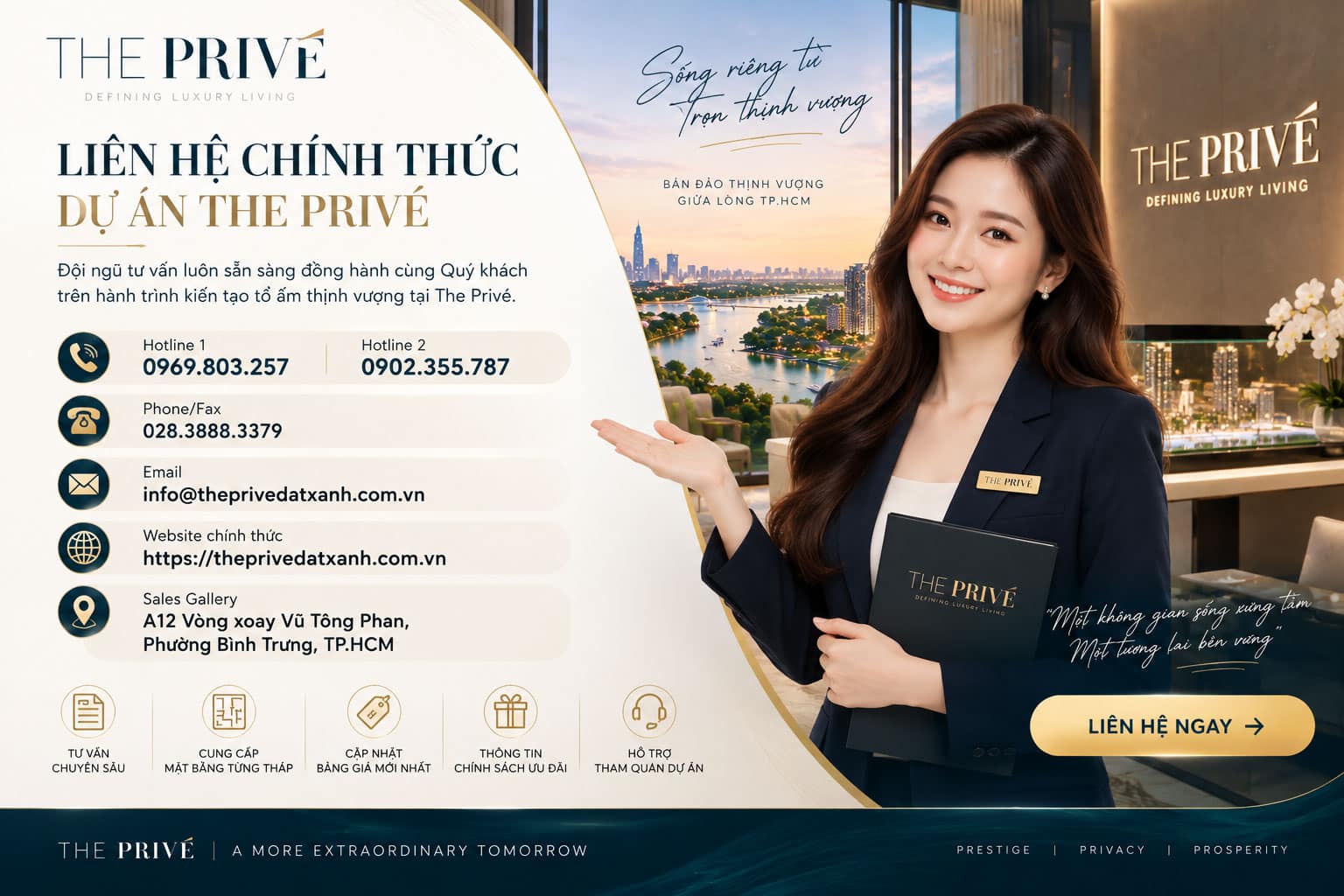 Đăng ký nhận mặt bằng Garden Unit The Privé