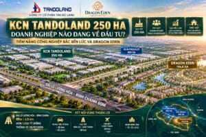 KCN Tandoland - Tiềm Năng CN Bắc Bến Lức Và Dragon Eden